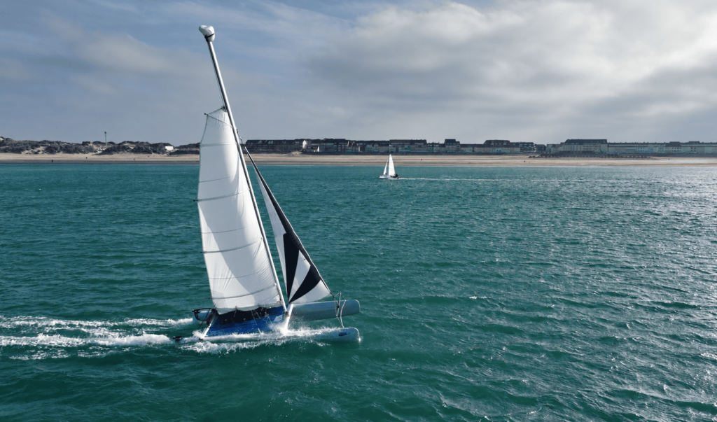 catamaran à Fort Mahon Plage